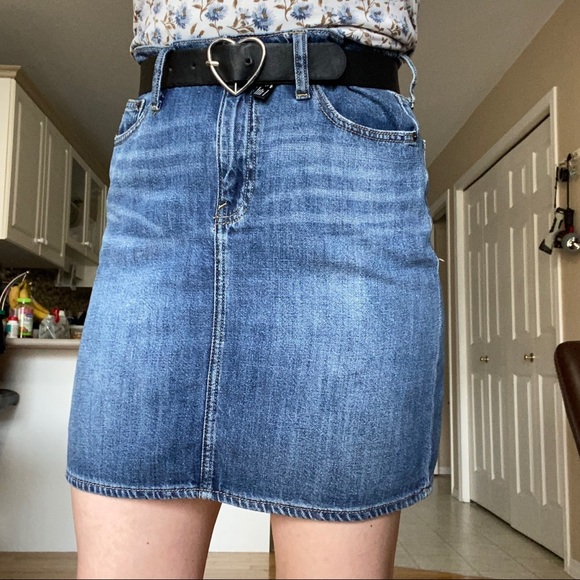 2 for 20 💚 GAP denim skirt 30” - Picture 1 of 7